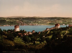 Bosphore, Rumeli et Anadali-Hissar, vers 1890-1900 (photochromie) - Detroit Publishing Co.