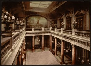 Entrée du casino, Atrium, Monte Carlo, Riviera
