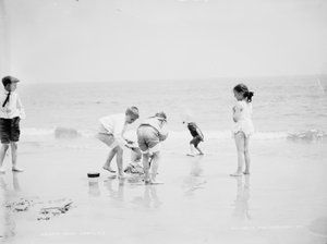 Châteaux de sable, Coney Island, NY