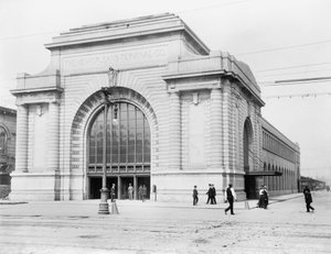 Gare terminale, La Nouvelle-Orléans - Detroit Publishing Co.