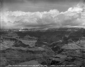 Le Grand Canyon en Arizona en face de l
