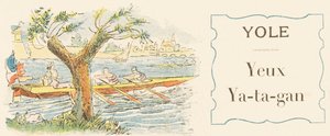 Y : Yole, yeux, yatagan - Devambez Devambez