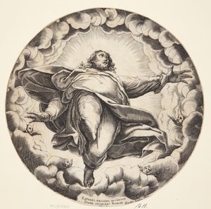 Ascension du Christ - Diana Scultori