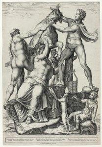 Le Taureau Farnèse avec Dirce, Zéthos et Amphion