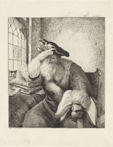 Vieil homme à la fenêtre