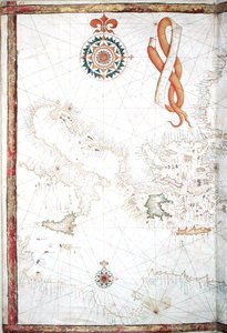 Italie, Grèce et Cyclades, détail d