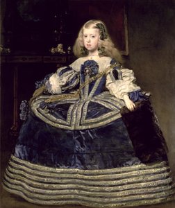 Infante Margarita Teresa en robe bleue - Diego Velázquez