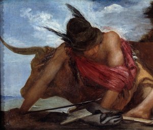 Mercure et Argos (détail)