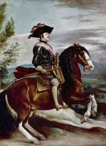 Portrait de Philippe IV à cheval