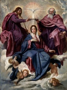 Couronnement de la Vierge - Diego Velázquez