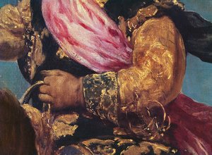 Détail du Prince Balthasar Carlos à cheval, vers 1635-36 (détail)