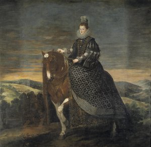 Portrait Équestre de Marguerite d