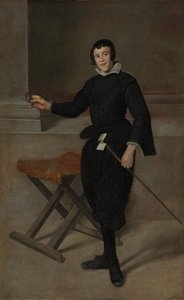 Portrait du bouffon Calabazas, vers 1631-32 - Diego Velázquez