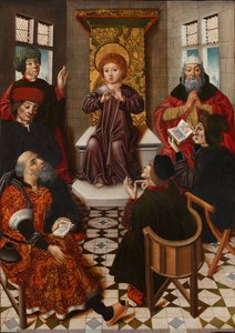 Le Christ parmi les docteurs - Diego de la Cruz