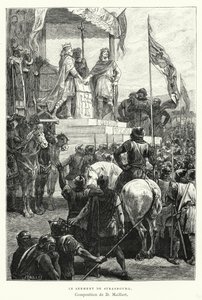 Le Serment De Strasbourg (gravure)