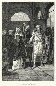 Les Éloges De Saint Martin (gravure)