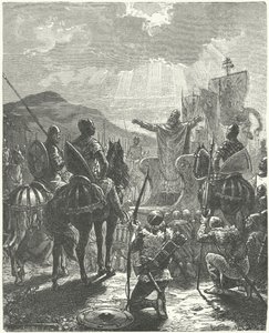 Le pape Innocent III prêchant la croisade des Albigeois
