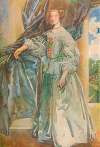 Une femme du temps de Charles Ier, 1907