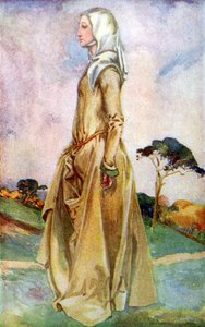 Costume féminin sous le règne de Henri II (1154-1189)