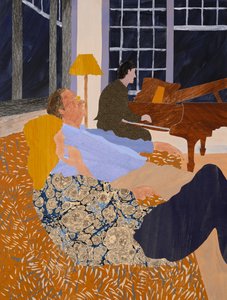 Chopin sous les tropiques (collage) - Dione Verulam