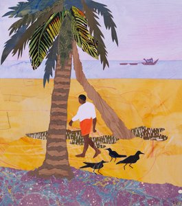 Promenade matinale, Neeleshwar (collage) - Dione Verulam