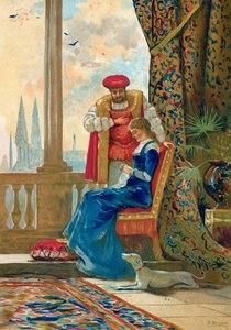 Le roi Henri VIII et Anne Boleyn