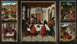 Le Retable du Saint-Sacrement, vers 1464-68