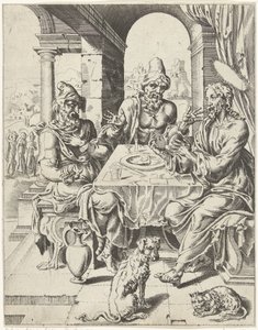 Repas à Emmaüs