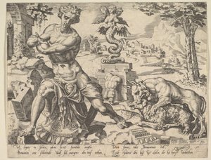 Benjamin, de la série Les Douze Patriarches, 1550 - Dirck Volkertsen Coornhert