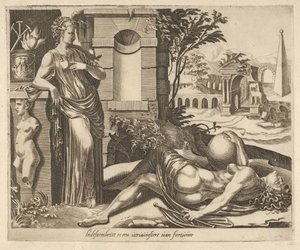 La Patience victorieuse de la Fortune des Six Proverbes sur la Fortune, vers 1560 - Dirck Volkertsen Coornhert