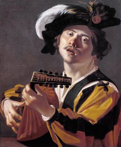 Le joueur de luth - Dirck van Baburen
