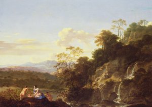 Paysage avec nymphes