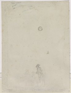 Croquis de paysans à une fontaine