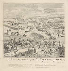 Bataille de Drogheda sur la Boyne, 1er juillet 1690 (feuille de gauche)