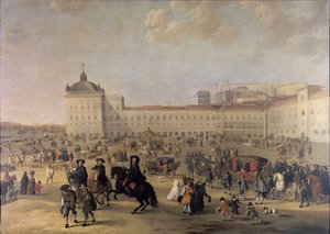 Place du Palais Terreiro do Paço de Lisbonne, 1650