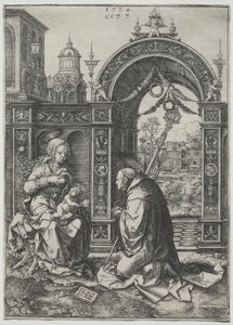 La Vision de Saint Bernard - Dirk Vellert