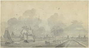 Vue de Zierikzee - Dirk de Jong