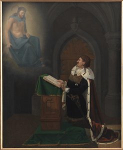 La vision de Christian IV au château de Rothenburg