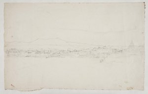 Vue vers Rome avec la cathédrale à droite - Ditlev Blunck