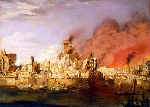 Le Grand Incendie de Hambourg le 5 mai 1842