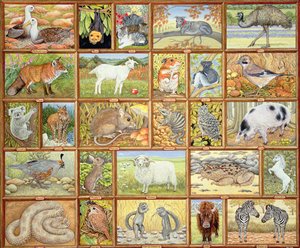 Animaux alphabétiques - Ditz