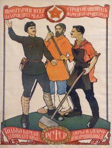 Affiche de propagande communiste
