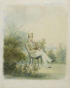 Portrait de Grigory Stepanovich Tarnovsky, fin des années 1840 - Dmitry Ivanovich Bezperchy