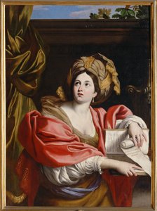 La sybille de Cumes ... (peinture sur toile)