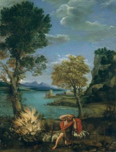 Paysage avec Moïse et le buisson ardent