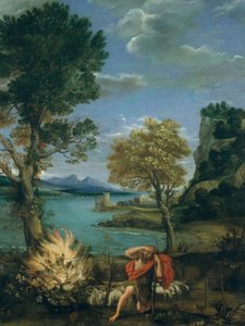 Paysage avec Moïse et le Buisson Ardent