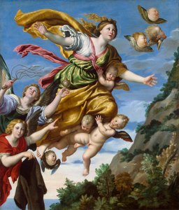 Marie Madeleine montée au ciel, vers 1620 - Domenichino