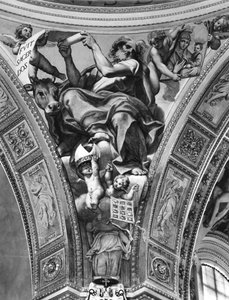Saint Luc, pendentif de la coupole, 1623
