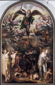 Saint Michel chassant les anges rebelles