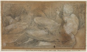 Trois Nus Masculins, c. 1540-1547 - Domenico Beccafumi